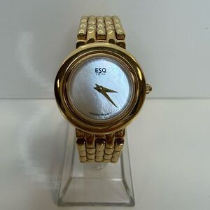 ESQ Swiss Quartz Gold Tone Watch - Mother-of-Pearl Dial - Esquire Watch
Co.